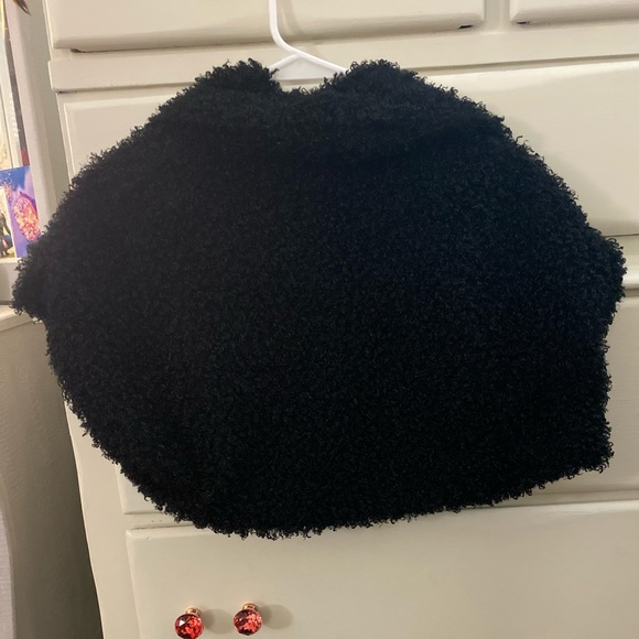 Furrocious brand, XL cami, black and fuzzy - Picture 3 of 3